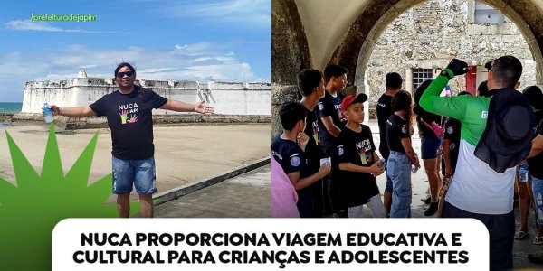 Secretaria de Assistência Social e NUCA promovem tour histórico e de lazer para jovens do município