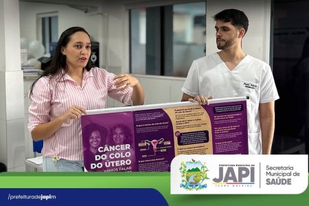 Março Lilás em Japi: UBS Centro promove ação de prevenção e cuidado com a saúde da mulher